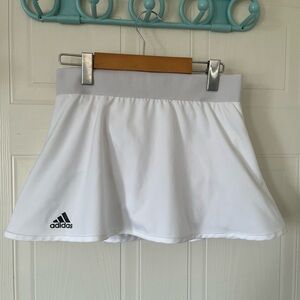 Adidas White Activewear Tennis Skort